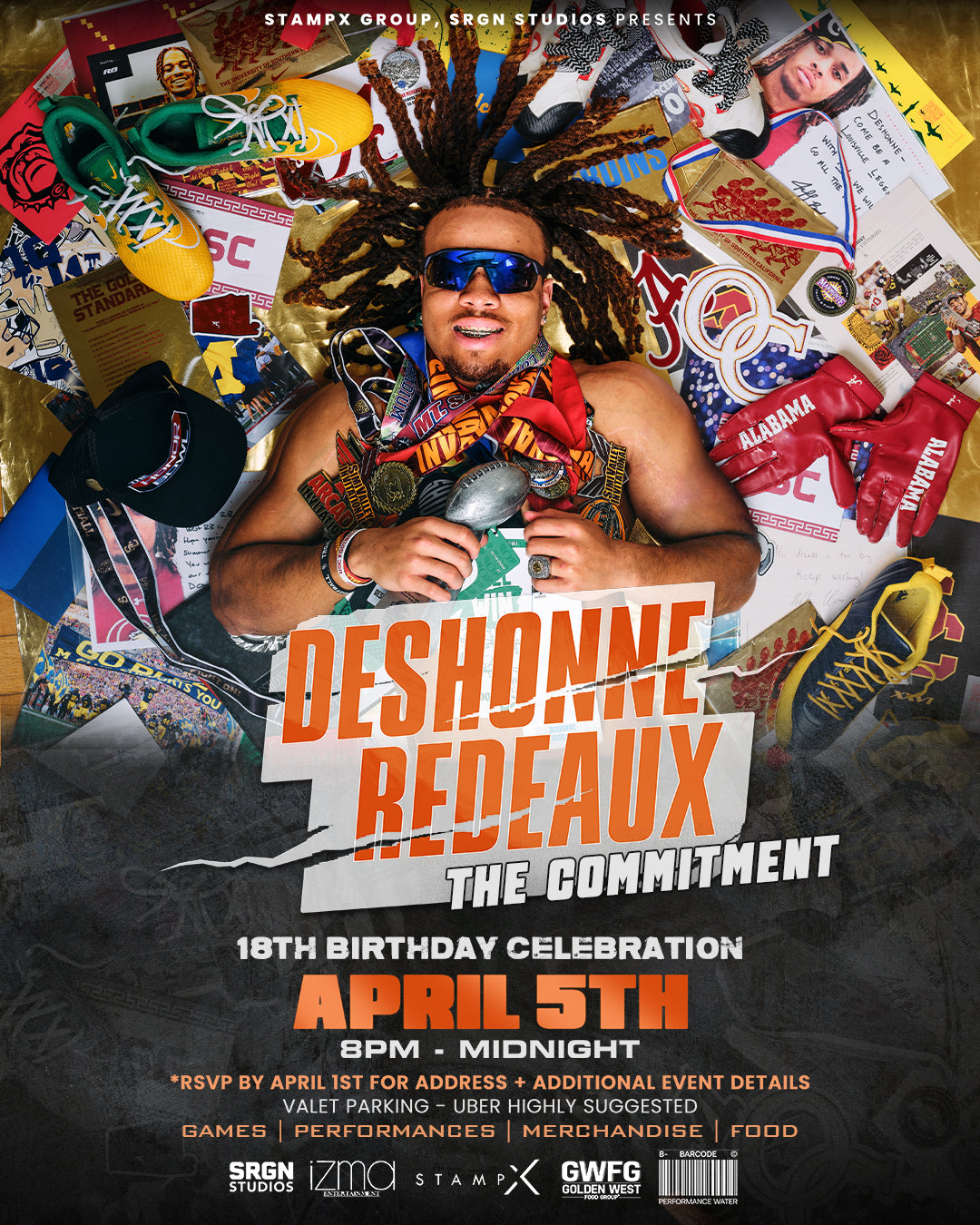 Deshonne Redeaux Commitment Party